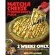 Cheesy Matcha-Packed Pizzas Image 1