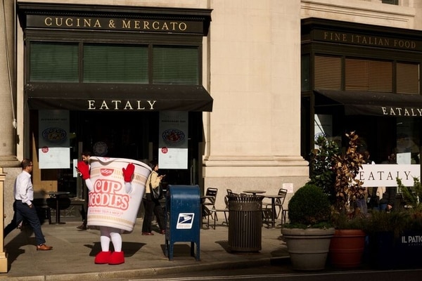Quirky Pasta-Defying Campaigns