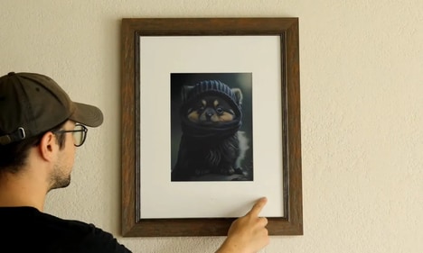 Voice-Activated Wall Art