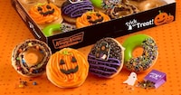 Halloween Candy-Inspired Donuts Image 1