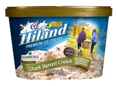 Nutty Autumnal Ice Creams