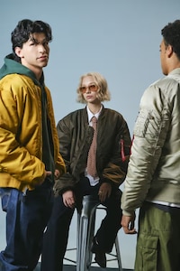 Seasonal Tonal Bomber Jackets Image 2