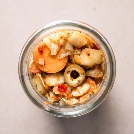 Mediterranean-Style Kimchis