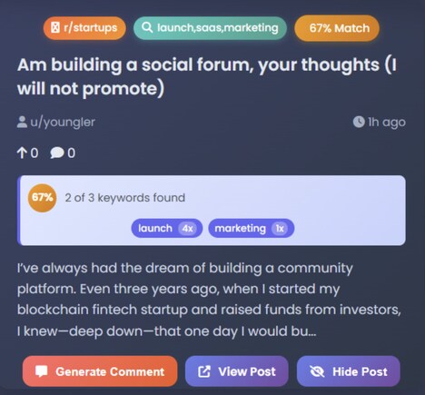 Social Forum Growth Platforms