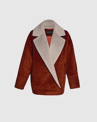 Textured Alpaca Outerwear Image 2