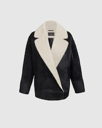 Textured Alpaca Outerwear Image 3