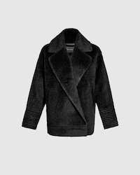 Textured Alpaca Outerwear Image 4