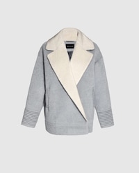Textured Alpaca Outerwear Image 5
