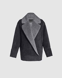 Textured Alpaca Outerwear Image 7