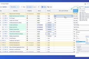 Project Management Tools: GanttTable Adds Spreadsheet and Gantt Chart ...