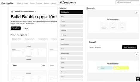 No-Code Component Libraries
