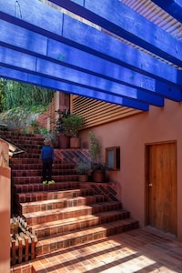 Timbered Passage Stair Extensions