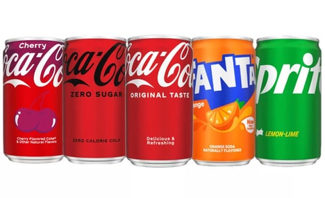 Mini-Sized Retailer Sodas