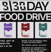 Music Venue-Led Food Drives