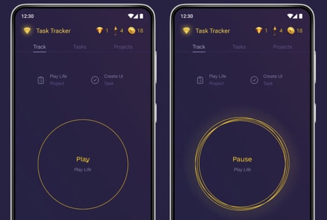 Gamified Productivity Trackers