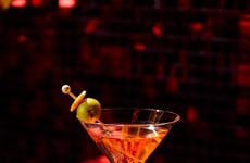 Cheesy Cracker-Infused Cocktails