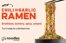 Broth-Less Ramen Noodle Dishes