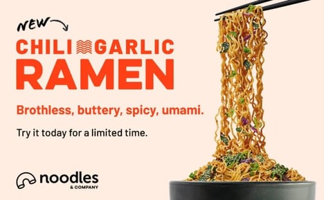 Broth-Less Ramen Noodle Dishes