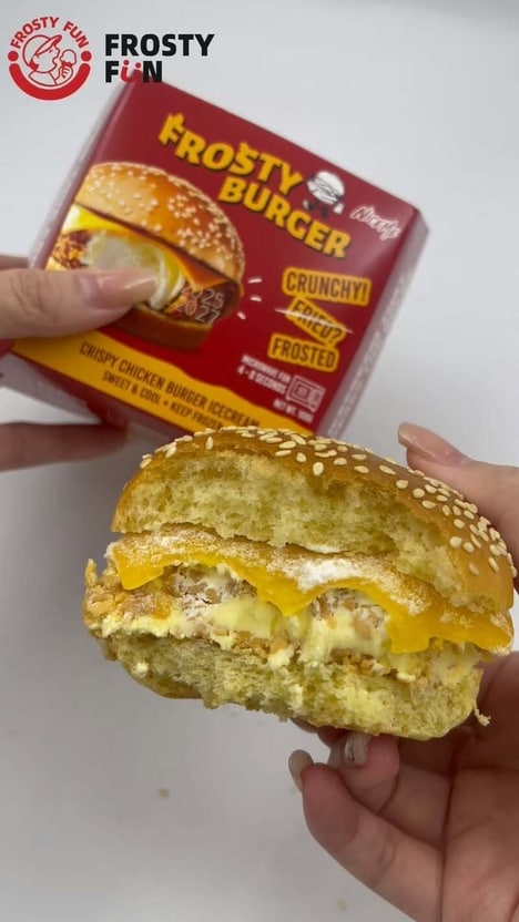 Burger-Style Frozen Novelties