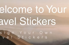 Custom Travel Stickers