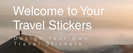 Custom Travel Stickers