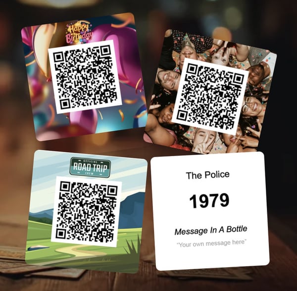 QR Music Cards