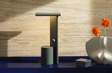 Sculptural Geometry Lamps