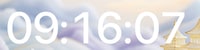 Minimalist Digital Clocks