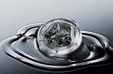 Sculptural Titanium Watches