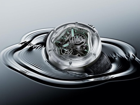 Sculptural Titanium Watches