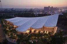 Wave-Inspired Civic Halls