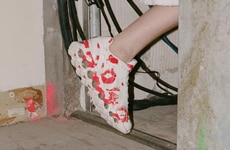 Kiss-Covered Collaboration Sneakers