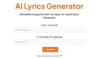 Automated Songwriting Tools