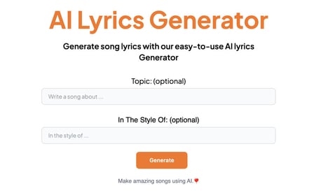 Automated Songwriting Tools