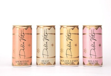 Canned Christmas Cocktail Packs