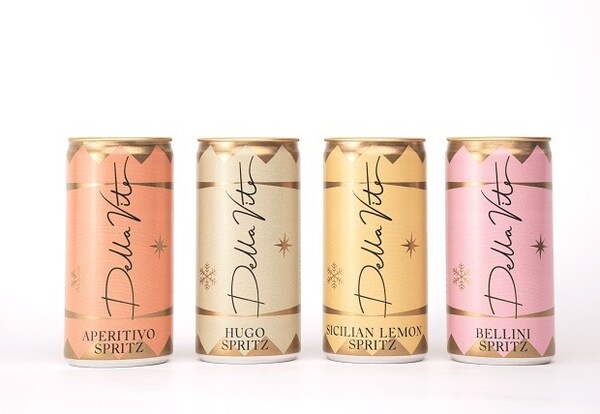 Canned Christmas Cocktail Packs