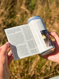Bookish Beer Cans