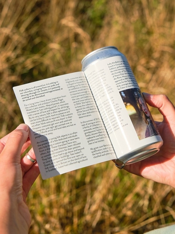 Bookish Beer Cans