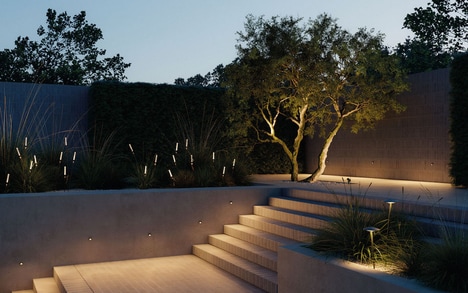 Sculptural Outdoor Lighting