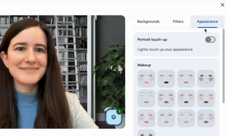 Digital Makeup Meeting Features