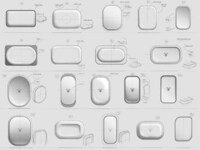 Minimalist Sound-Free Doorbells Image 3