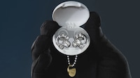 Opulent Crystal-Covered Earplugs