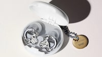 Opulent Crystal-Covered Earplugs Image 2