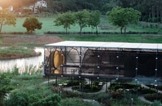 Lunar-Based Rotating Pavilions