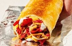 Spicy Snack Chip Burritos