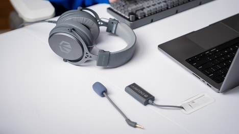 Studio-Ready Mic-Equipped Headphones