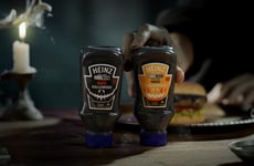 Spooky Black Condiments