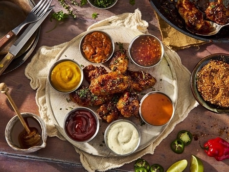 Steamed Foodservice Chicken Wings