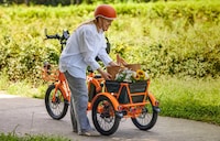 Modular Cargo-Hauling Electric Trikes Image 4