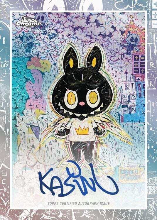 Monster Trading Cards : Topps Chrome Labubu